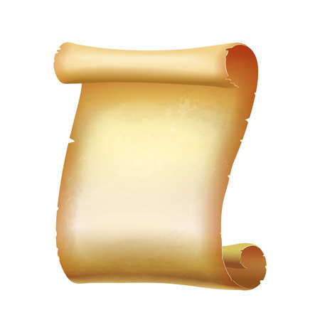 Old Scroll paper. Vector illustrationのイラスト素材