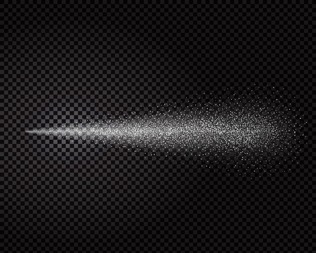 Water spray mist of atomizer. Cosmetic dust effectの写真素材