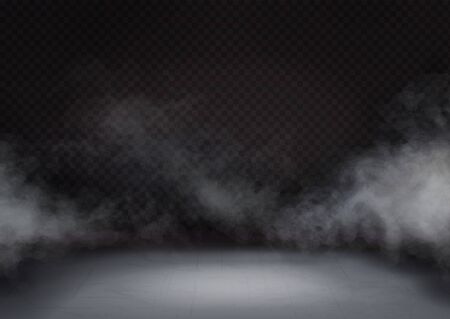 Cloud or mist texture on floor or ground.のイラスト素材