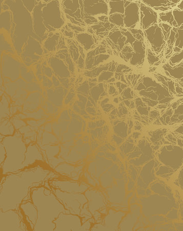 Gold marble texture. golden elements. Marbling wallpaper design for invitations, covers vector. Vintage abstract illustrationのイラスト素材