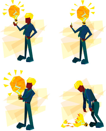man ideaのイラスト素材