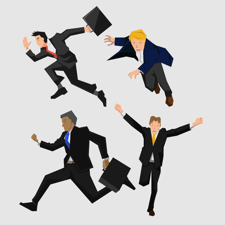 man-runningのイラスト素材