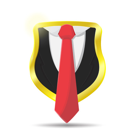 Guard Suit Lawyer Shield Protect Vectorのイラスト素材