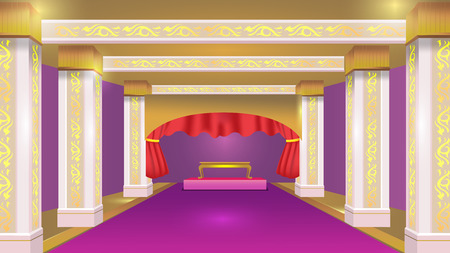 Stateroom Violet Luxury Design Background Vectorのイラスト素材