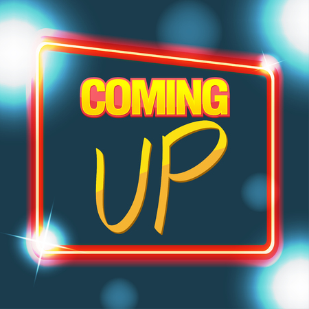 Frame Border Glow Light Coming Up Vectorのイラスト素材