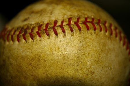 old baseballの写真素材