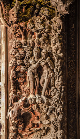 The Sanctuary of Truth Pattaya  Thailandの写真素材