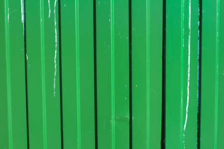 green metal embossed fence textureの写真素材