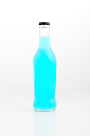 Blue bottleの写真素材
