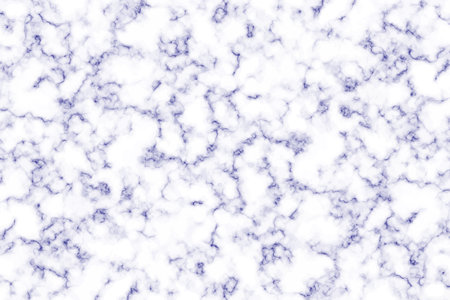 White marble stone trendy texture with blue elements.のイラスト素材