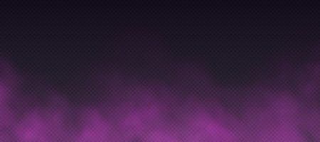 Pink smoke, colorful fog, realistic smog, haze, mist or cloudiness effect.のイラスト素材