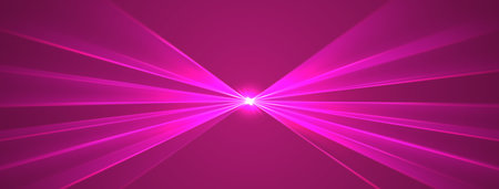 Pink lasers background., glowing rays or neon beams, bright futuristic backdrop..のイラスト素材