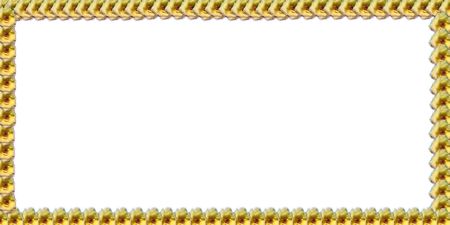 frame made from yellow roses