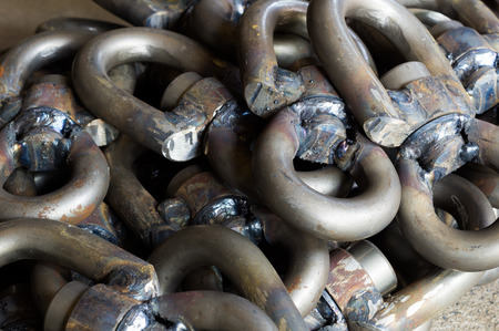 Group of sail shacklesの写真素材