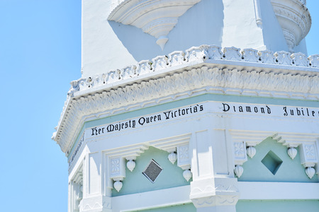 Penang, Malaysia - February 12, 2017: Queen Victoria Memorial Clock Tower at Penang, Malasia.