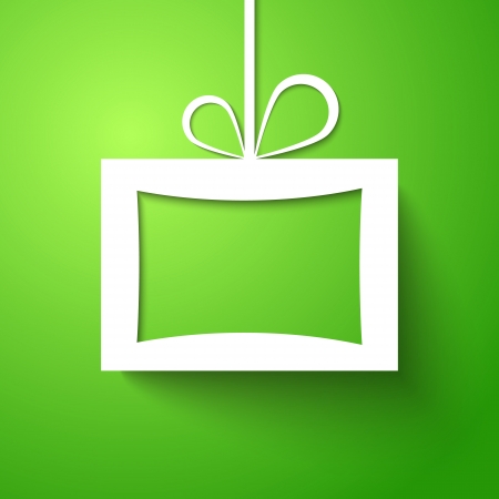 abstract background frame with bow and place for your text or imageのイラスト素材