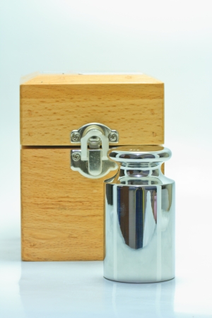 The dead weight for scales and test kilo の写真素材