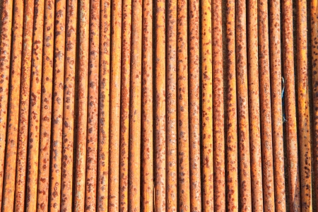 Rusty background A rusty old metal pipe