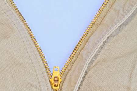 Shorts zipper close upの写真素材