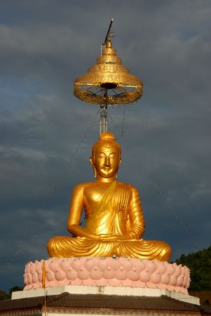 molded figure in temple of Thailand の写真素材