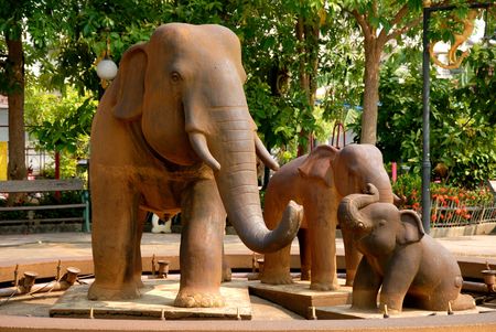 molded figure  the art of Thais peopleの写真素材