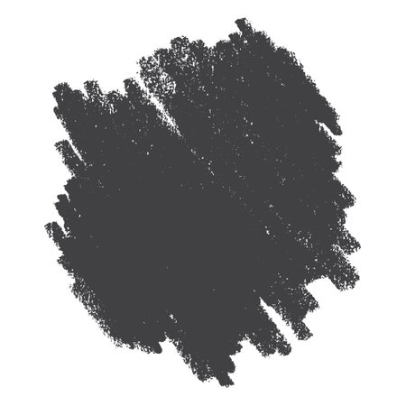 Hand made vector graphite brush stroke. Isolated on white backgroundのイラスト素材