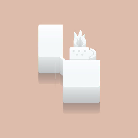lighter iconのイラスト素材