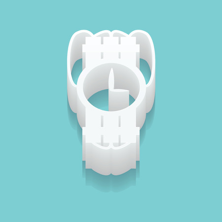 Bomb iconsのイラスト素材