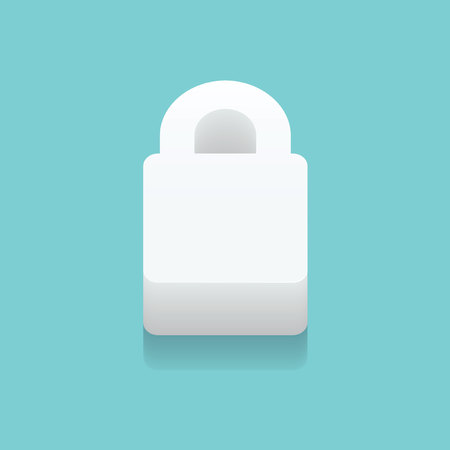 lock iconのイラスト素材