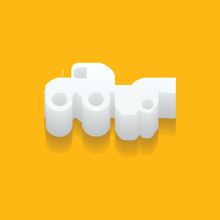 Tractor iconのイラスト素材