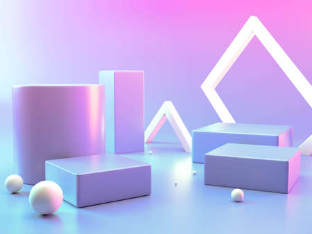 Background studio vector 3d gold rendering with podium and minimal scene, abstract background