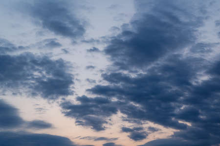 Cloudy dramatic sky. replacement texture.の写真素材
