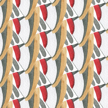 Watercolor seamless abstract pattern. Nature inspirationの写真素材