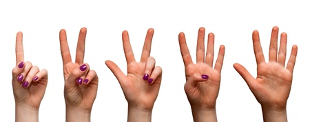 Woman handsの写真素材