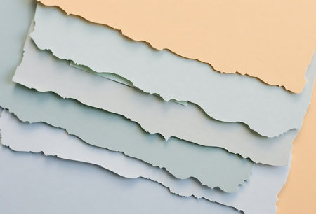 Blank sticky note on colorful background, copy space for your textの写真素材