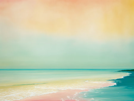 Beautiful tropical beach and sea - retro vintage effect style picture.の写真素材