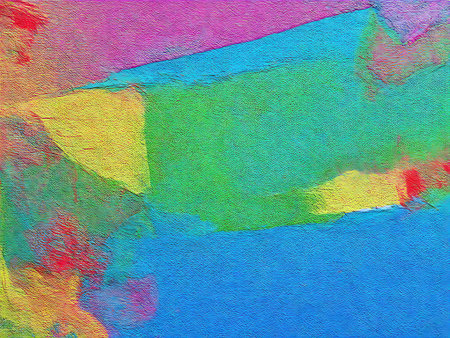 abstract background: multicolored spots of paint on the canvas