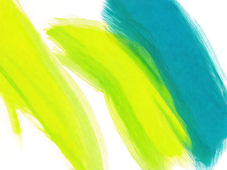 Abstract color strokes. Color paint strokes for texturesの写真素材