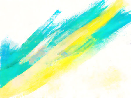 Abstract color strokes. Color paint strokes for texturesの写真素材