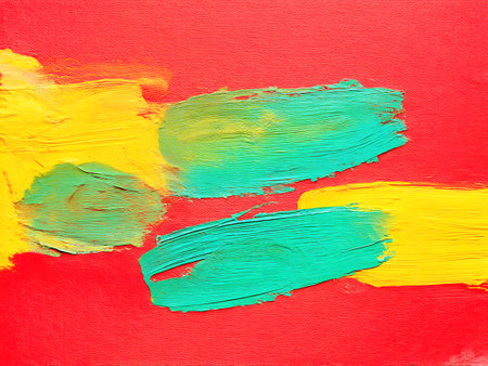 Abstract color strokes. Color paint strokes for texturesの写真素材