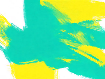 Abstract color strokes. Color paint strokes for texturesの写真素材