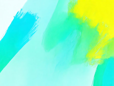 Abstract color strokes. Color paint strokes for texturesの写真素材
