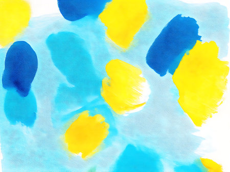 Abstract watercolor background. Hand-drawn illustration. Modern art.の写真素材