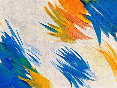 Abstract watercolor background. Hand-painted backgroundの写真素材