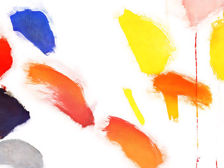 Abstract watercolor background. Hand-painted backgroundの写真素材