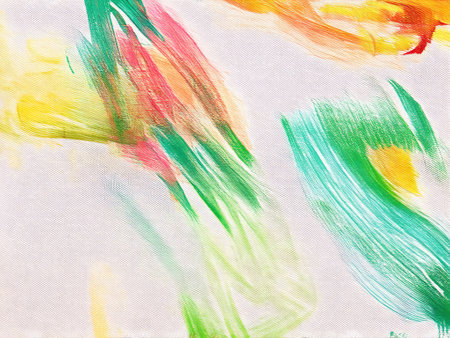 Abstract watercolor background. Hand-painted backgroundの写真素材