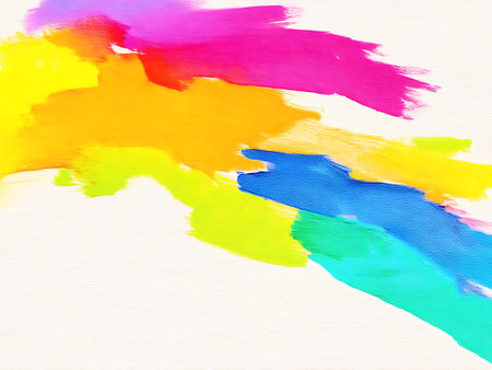 Abstract watercolor background. Hand-painted backgroundの写真素材