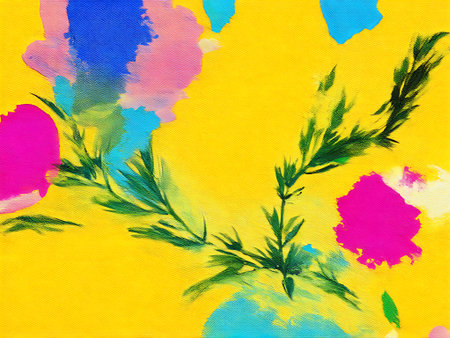 Abstract watercolor background. Hand-painted backgroundの写真素材