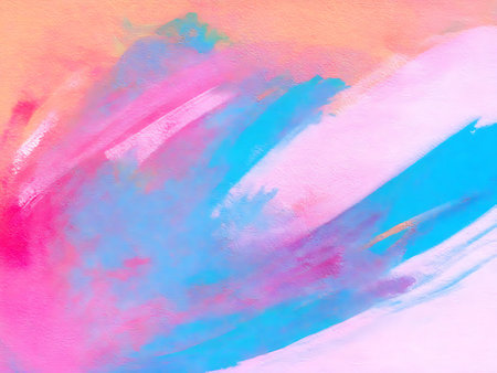Abstract watercolor background. Hand-painted backgroundの写真素材