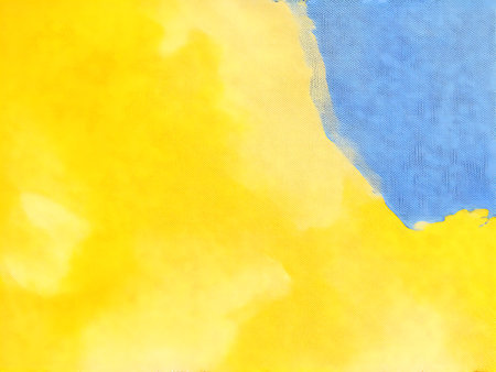 Abstract watercolor background. Hand-painted backgroundの写真素材